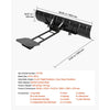 VEVOR Snow Plow Kit 43 in/60 in Width Adjustable Universal Plow Attachment, for Most ATVs and UTVs, Height & Left-Right Adjustable, 3 Mount Options, Steel ATV Scrape Blade, Efficient Snows Clearing