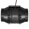 VEVOR Inline Duct Fan, 6 in Quiet Inline Exhaust Fan, 380 CFM Powerful AC-Motor Ventilation Fans for Cooling Booster, High Air Flow, Vent Blower Fans for Indoor Grow Tents Basement Hydroponics
