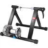 VEVOR Bike Trainer Stand, Fluid Stationary Bike Stand for 26"-29" Wheels, Noise Reduction Fluid Flywheel, Portable Cycling Stand for Indoor Riding Exercise, with Quick-Release Lever & Front Wheel Rise