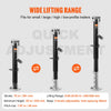 VEVOR Trailer Jack, Trailer Tongue Jack A-frame Bolt on Weight Capacity 5000 lb, Trailer Jack Stand with Handle for Lifting RV Trailer, Horse Trailer, Utility Trailer, Yacht Trailer