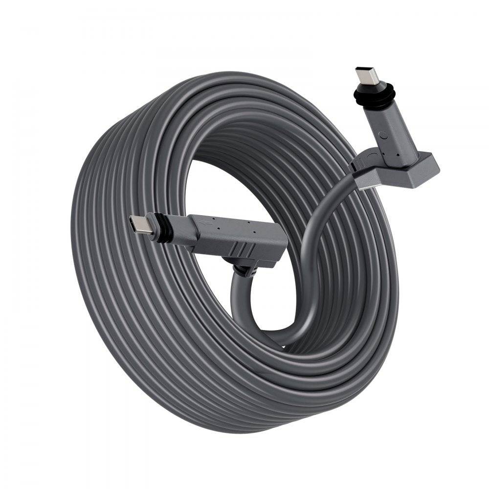 VEVOR Starlink Gen 2 Cable, 75 FT, 24 AWG Copper Core, Durable Extension Cable for Standard Generation 2, Compatible with Starlink Rectangular Satellite V2, Flexible Wiring for RV, Backyard or Camping
