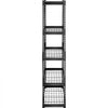 VEVOR Storage Shelving Unit, 5-Tier Adjustable, 2000 lbs Capacity, Heavy Duty Garage Shelves Metal Organizer Wire Rack, Black, 36" L x 16" W x 72" H for Kitchen Pantry Basement Bathroom Laundry Closet