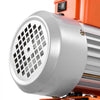 VEVOR Vacuum Pump, 7 CFM 3/4 HP, HVAC Two Stage Rotary Vane AC Vacuum Pump, for R134a R22 R410a R1234YF R32, 4 Pole Motor, for Automotive Air Conditioner Maintenance Resin Degassing, Oil Included