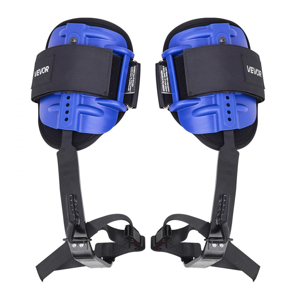 VEVOR Tree Climbing Spikes Set, Height-Adjustable Tree Climbing Gear with Straps & Harness, 350 lbs Load Capacity, Heavy Duty Steel Climb Spurs Arborist Equipment for Fruit Picking Hunting