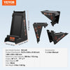 VEVOR Ladder Levler, 380lbs Load PP Ladder Leveling Tool, Pitch Hopper, Stair Ladder Stabilizer with Storage, Easy to Use Stable Platform for All Surfaces,Extension Ladder Accessory for Uneven Ground