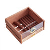 VEVOR Cigar Humidor Cabinet, Handmade Spanish Cedar Wood Cigar Humidor for 100-150 Cigars, Glass Cigar Desktop Storage Case with Digital Humidifier, Hygrometer, Shelves, and Handle, Great Gift for Men