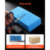 VEVOR Humidifier Replacement Filter, 2 Packs Humidifying Pad Compatible with JC-60/JC-70 Cigar Humidor Water Tank, 3D Multi-Layer Honeycomb Mesh, Cigar Flavor Preservation, Cut-to-Fit for Your Humidor