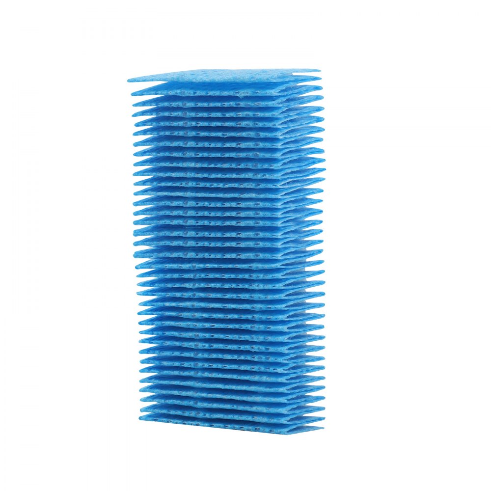 VEVOR Humidifier Replacement Filter, 2 Packs Humidifying Pad Compatible with JC-60/JC-70 Cigar Humidor Water Tank, 3D Multi-Layer Honeycomb Mesh, Cigar Flavor Preservation, Cut-to-Fit for Your Humidor