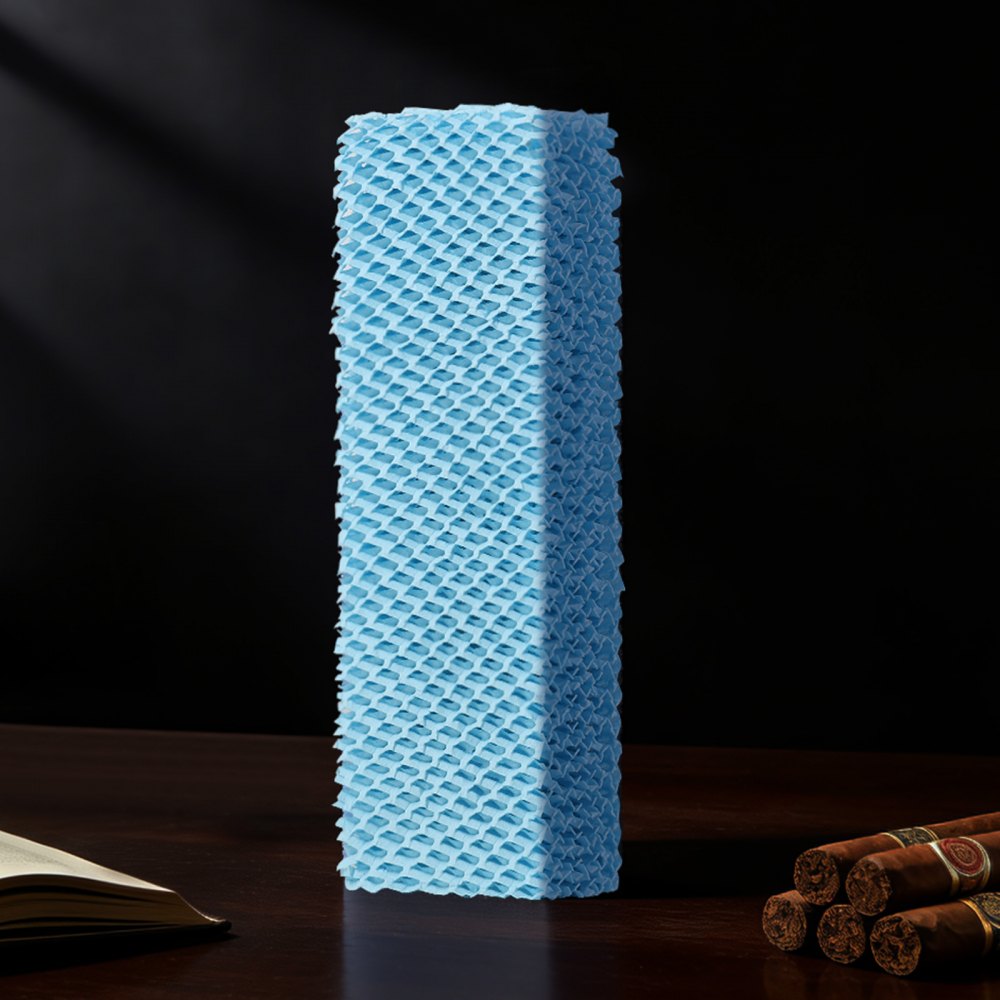 VEVOR Humidifier Replacement Filter, Single Pack Humidifying Pad Compatible with YC-288 Cigar Humidor Water Tank, 3D Multi-Layer Honeycomb Mesh, Cigar Flavor Preservation, Cut-to-Fit for Your Humidor