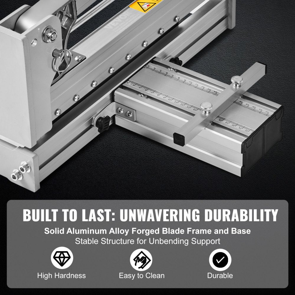VEVOR Floor Cutter 13 inch, Cuts Vinyl Plank, Laminate, Engineered Hardwood, Siding, 0.47in Cutting Depth Effortless And Easy Cutting, Vinyl Plank Cutter for LVP, WPC, SPC, LVT, VCT, PVC, and More
