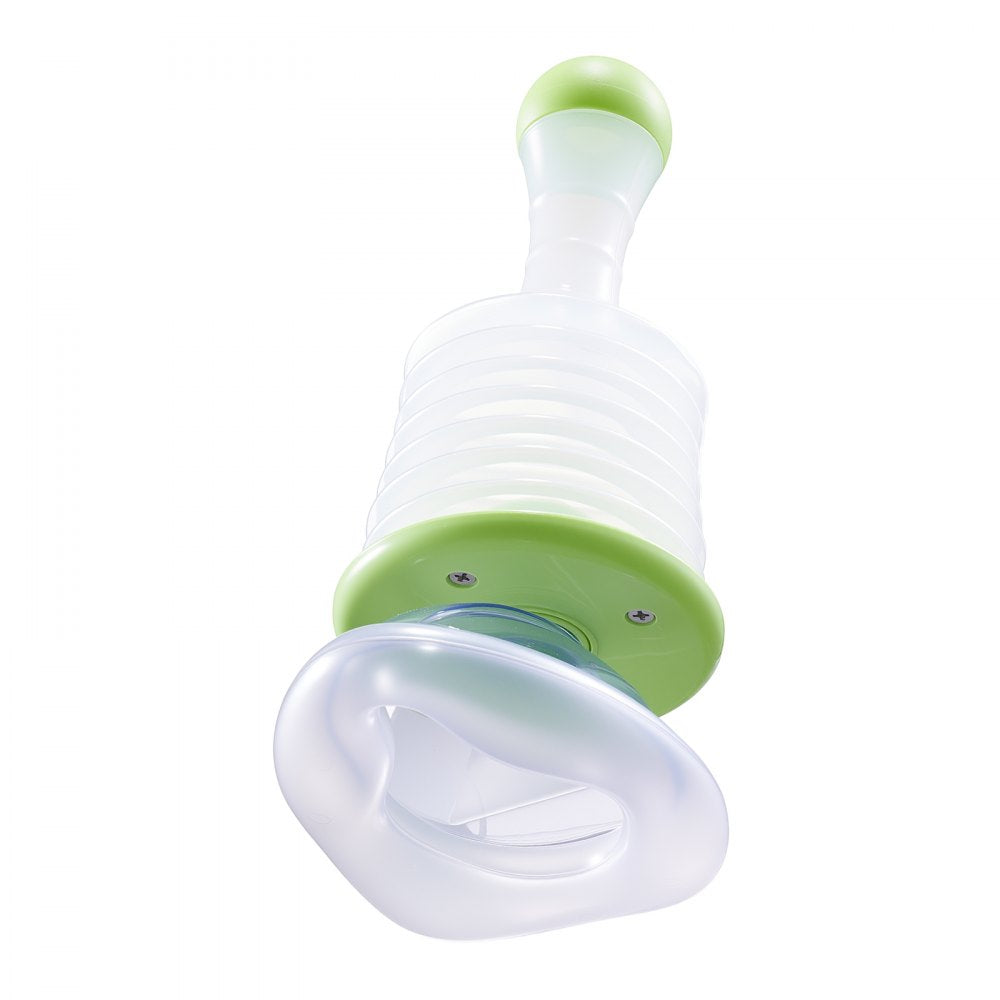 VEVOR Choking Rescue Device, Portable Airway Clear Anti Choking Suction Device with 5 Multi-size Masks and 1 Storage Bag, First Aid Kit for Removing Blocked Objects, for Home, School, Travel
