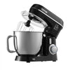 VEVOR Stand Mixer, 5.3QT + 4.4QT Two Stainless Steel Bowls, 10+P Speeds Tilt-head Food Mixer, Kitchen Mixer with Dough Hook, Wire Whip, Beater, Scraper, Household Stand Mixer for Baking Mixing, Black