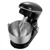 VEVOR Stand Mixer, 6 QT Dough Mixer, 660W 6 + P Speeds Tilt-head Food Mixer with Stainless Steel Bowl, Dough Hook, Wire Whip, Flat Beater, Scraper,Household Stand Mixer for Baking & Mixing, Black