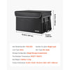 VEVOR Fireproof Document Box, 1832 ℉ Heat Insulated Fireproof & Waterproof Box, Space-Saving and Foldable Design, Portable Home Office Travel File Organizer, for Passports, Important Documents, Files