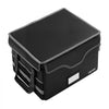 VEVOR Fireproof Document Box, 1832 ℉ Heat Insulated Fireproof & Waterproof Box with Lock, Portable File Storage Security Organizer Home Office Travel Use, for Passports, Important Documents & Files