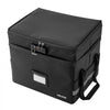VEVOR Fireproof Document Box, 1832 ℉ Heat Insulated Fireproof & Waterproof Box with Lock, Portable Two-Layer File Storage Organizer Home Office Travel Use, for Passports, Important Documents, Files