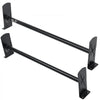 VEVOR Van Roof Ladder Rack, 2 Bars Alloy Steel Roof Racks, 500 LBS Capacity Roof Rack, Adjustable Length 35.8"-52.4", Van Ladder Rack Compatible with Chevrolet Express, GMC Savana, etc, Drilling Mount
