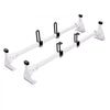 VEVOR Trailer Ladder Rack, 54" 2 Crossbars Ladder Roof Rack, Heavy-duty Steel Van Roof Ladder Rack, 600 lbs Capacity Van Ladder Rack with Straps, Fit for Ford Transit 150, 250, 350, 2015-2022