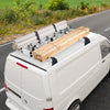 VEVOR Trailer Ladder Rack, 60" 2 Crossbars Ladder Roof Rack, Heavy-duty Steel Van Roof Ladder Rack, 500 lbs Capacity Van Ladder Rack, Fit for Universal Truck Roofs
