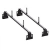 VEVOR Trailer Ladder Rack, 60" 2 Crossbars Ladder Roof Rack, Heavy-duty Steel Van Roof Ladder Rack, 500 lbs Capacity Van Ladder Rack, Fit for Universal Truck Roofs