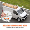 VEVOR Trailer Ladder Rack, 59" Adjustable Roof Rack, 2 Crossbars Van Roof Ladder Rack, 600 lbs Capacity Steel Van Ladder Rack, Fit for Chevrolet Express 1500 2500 3500/ Ford E150 E250 E350/ GMC Savana