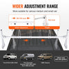 VEVOR Trailer Ladder Rack, 59" Adjustable Roof Rack, 3 Crossbars Van Roof Ladder Rack with Straps, 800 lbs Capacity Steel, Fit for Chevrolet Express 1500 2500 3500/ Ford E150 E250 E350/ GMC Savana