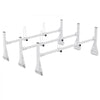 VEVOR Trailer Ladder Rack, 59" Adjustable Roof Rack, 3 Crossbars Van Roof Ladder Rack with Straps, 800 lbs Capacity Steel, Fit for Chevrolet Express 1500 2500 3500/ Ford E150 E250 E350/ GMC Savana