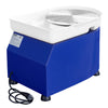 VEVOR Pottery Wheel, 350W, 11 in Clay Wheel Forming Machine, 60-300 RPM Adjustable Speed with Handle and Pedal Control, ABS Detachable Basin, Accessory Kit for Adults and Beginners Craft DIY, Blue