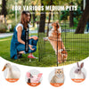 VEVOR Dog Playpen, 8 Pcs 30"H x 24"W Panels Foldable Metal Pet Exercise Pen, Dog Fence Indoor and Outdoor Pen with Door, 600D Oxford Fabric Top Cover, Pet Playpen for Dogs, Cats, Other Small Animals
