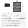 VEVOR Dog Playpen, 8 Pcs 30"H x 24"W Panels Foldable Metal Pet Exercise Pen, Dog Fence Indoor and Outdoor Pen with Door, 600D Oxford Fabric Top Cover, Pet Playpen for Dogs, Cats, Other Small Animals
