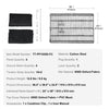 VEVOR Dog Playpen, 4 Pcs 24 x 36 in Panels Foldable Metal Pet Exercise Pen, Dog Fence Indoor and Outdoor Pen with Door, Top Cover, and Bottom Pad, Pet Playpen for Dogs, Cats and Other Small Animals