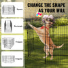VEVOR Dog Playpen, 8 Pcs 30"H x 24"W Panels Foldable Metal Pet Exercise Pen, Dog Fence Indoor and Outdoor Pen with Door, Bottom Pad and Top Cover, Pet Playpen for Dogs, Cats, Other Small Animals