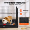 VEVOR Dog Playpen, 4 Pcs 24 x 36 in Panels Foldable Metal Pet Exercise Pen, Dog Fence Indoor and Outdoor Pen with Door and 600D Oxford Fabric Bottom Pad, for Dogs, Cats and Other Small Animals
