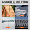 VEVOR Solar Panel Mounting Brackets, Solar Panel Mount Kit with 10 x 4" Mini Rails, 4 End Clamps and 6 Mild Clamps, Solar Panel Mount Brackets for Metal Roof, Concrete Roof, Wood Roof, Tile Roof