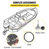 Outboard Boat Steering With 12’ Steering Cable Marine Steering System 3/4'' Shaft