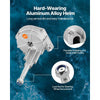 VEVOR Outboard Steering System 14\' Outboard Steering Kit 14 Feet Boat Steering Cable with 13\" Wheel Durable Marine