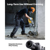 VEVOR Demolition Jack Hammer, 1400W Electric Jackhammer Heavy Duty, 2900 BPM Jack Hammer Concrete Breaker, with 1 Point Chisel, 1 Flat Chisel, Storage Case, Gloves and Goggles, for Demolition