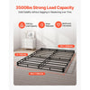 VEVOR Box Spring, Queen Size Bed Frame with Washable Fabric Cloth, Heavy Duty Metal Frame for Queen Bed, 4 in Mattress Foundation, 3500 lbs Max Weight Capacity, Easy Assembly, 79.1 L x 59.4 W x 4 H in