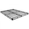 VEVOR Box Spring, Queen Size Bed Frame with Washable Fabric Cloth, Heavy Duty Metal Frame for Queen Bed, 4 in Mattress Foundation, 3500 lbs Max Weight Capacity, Easy Assembly, 79.1 L x 59.4 W x 4 H in