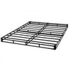 VEVOR Box Spring, Queen Size Bed Frame with Washable Fabric Cloth, Heavy Duty Metal Frame for Queen Bed, 4 in Mattress Foundation, 3500 lbs Max Weight Capacity, Easy Assembly, 79.1 L x 59.4 W x 4 H in
