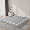 VEVOR Box Spring, Queen Size Bed Frame with Washable Fabric Cloth, Heavy Duty Metal Frame for Queen Bed, 5.1 in Mattress Foundation, 3500 lbs Max Weight Capacity, Easy Assembly, 79.1 x 59.6 x 5.1 in