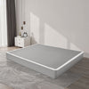 VEVOR Box Spring, King Size Bed Frame with Washable Fabric Cloth, Heavy Duty Metal Frame for King Bed, 9.1 in Mattress Foundation, 3500 lbs Max Weight Capacity, Easy Assembly, 79.1 x 75.8 x 9.1 in