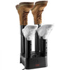 VEVOR Detachable 4 Tubes Shoe Dryer, Portable Boot Dryer with Timer, Boot Warmers/Dryer with Heat Blower & ABS+PP for Snow Boots, Leather Shoes, Canvas Shoes, Socks, Black & Orange