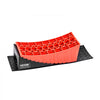 VEVOR Camper Levelers, 2 Pcs RV Leveling Blocks, up to 8818.5lbs Camper Wheel Chocks, Max. 4" Leveling Height Heavy Duty Curved Levelers, RV Camper Leveler Kit with Anti-Slip Mat Carrying Bag Level