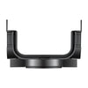 VEVOR Trench Drain, 20.1 x 5.5 x 3.5 in, 12 Pack Linear Drainage Channel, HDPE Channel Drain with Grates & End Caps, Premium Outdoor Drainage System for Driveway, Patio, Pool, Garden, Yard, Black