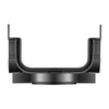 VEVOR Trench Drain, 20.1 x 5.5 x 3.5 in, 6 Pack Linear Drainage Channel, HDPE Channel Drain with Grates & End Caps, Premium Outdoor Drainage System for Driveway, Patio, Pool, Garden, Yard, Black