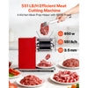 VEVOR Meat Cutting Machine, 850W Commercial Slicer, 3.5mm Heavy Duty Stainless Steel Blade Shredder for Boneless Meat Soft Vegetables, Electric Food Slicers for Kitchen Restaurant Supermarket
