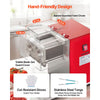 VEVOR Meat Cutting Machine, 850W Commercial Slicer, 3.5mm Heavy Duty Stainless Steel Blade Shredder for Boneless Meat Soft Vegetables, Electric Food Slicers for Kitchen Restaurant Supermarket