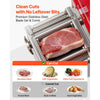 VEVOR Meat Cutting Machine, 850W Commercial Slicer, 3.5mm Heavy Duty Stainless Steel Blade Shredder for Boneless Meat Soft Vegetables, Electric Food Slicers for Kitchen Restaurant Supermarket