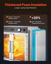 VEVOR Electric Hot Box Food Warmer - Thickened Foam Insulation Graphic